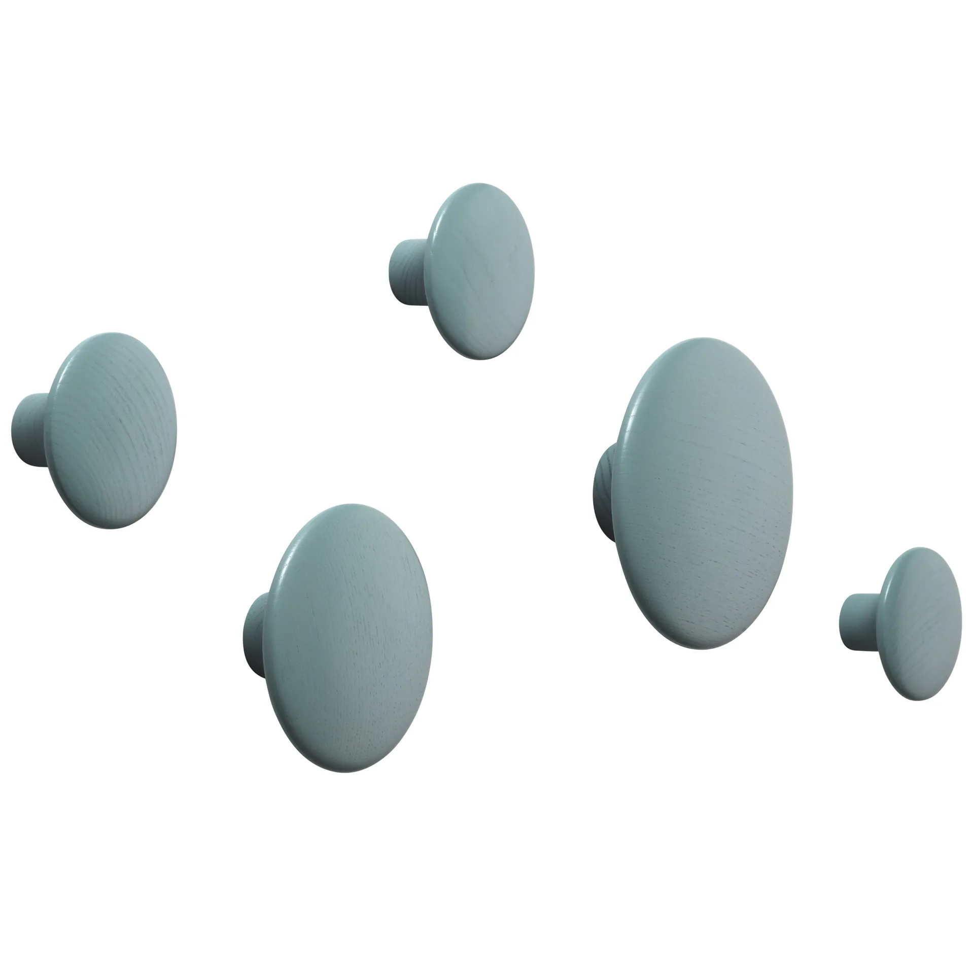 Perchero de pared The Dots, petróleo, pequeño Muuto