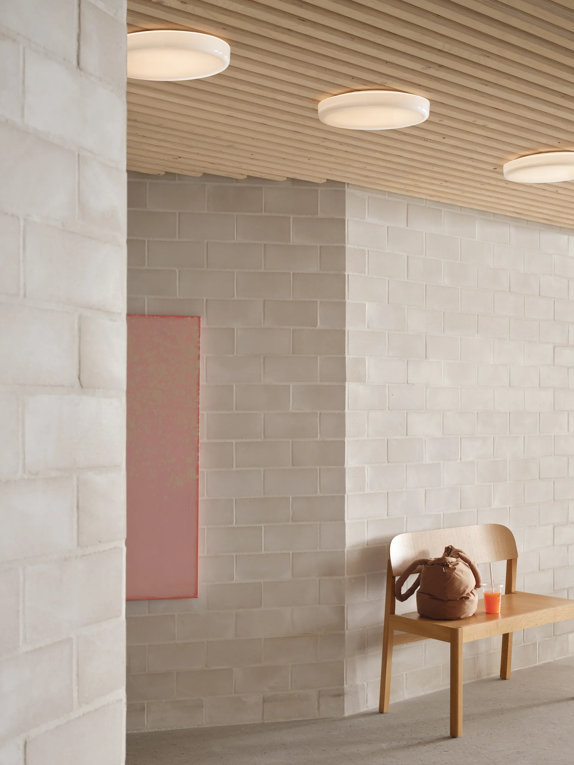Plafón Looped, White Muuto