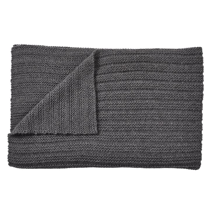 Plaid de lana Ample 130x160 cm, Dark grey Muuto