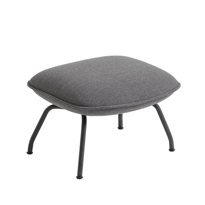 Reposapiés Doze ottoman - Ocean 80-Anthracite black - Muuto