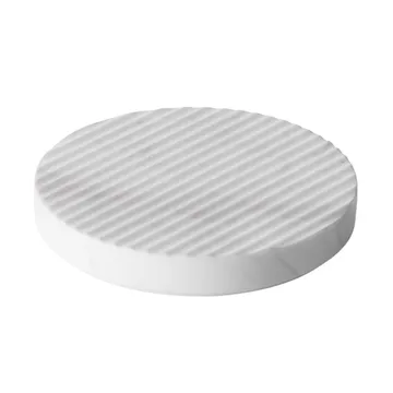 Salvamanteles Groove mármol - blanco pequeño - Muuto