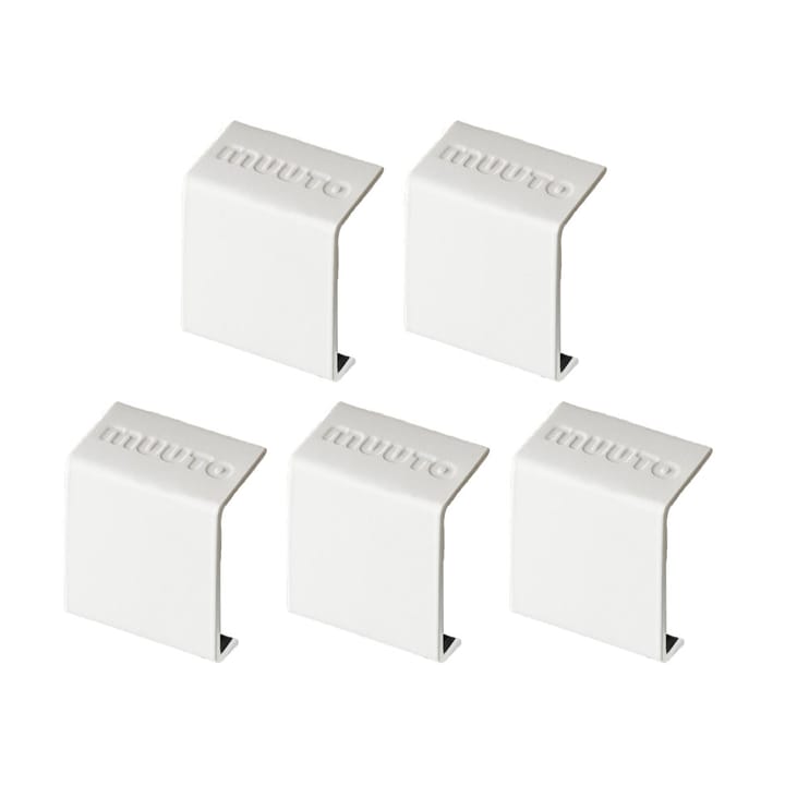 Set de 5 clips Mini stacked 2.0 - blanco - Muuto