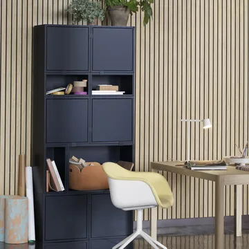 Set de 5 clips Stacked 2.0 - azul de medianoche - Muuto