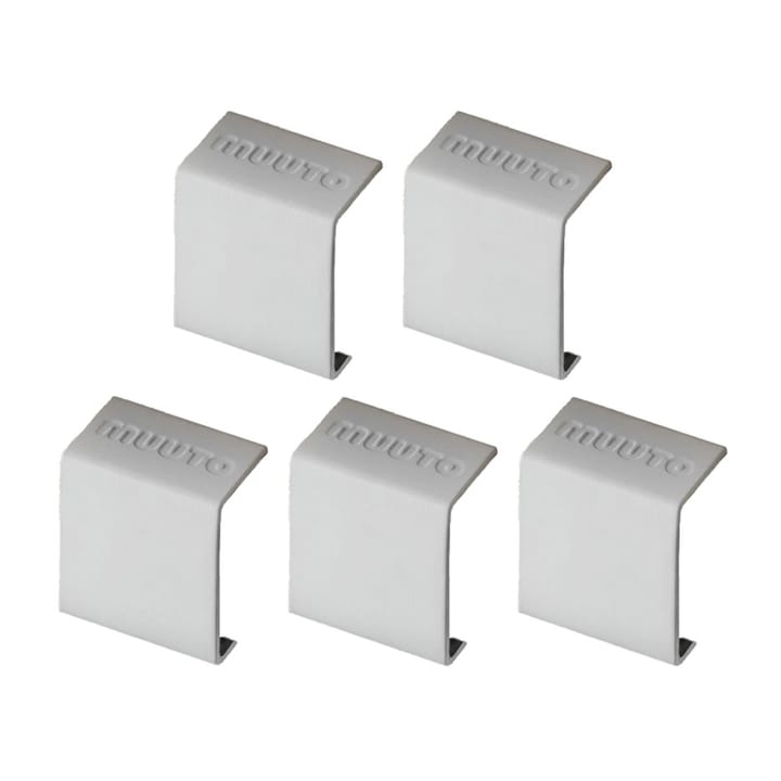 Set de 5 clips Stacked 2.0 - gris claro - Muuto