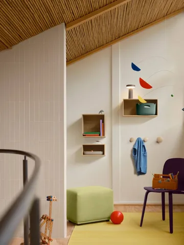 Set de 5 colgadores de pared The Dots - roble - Muuto
