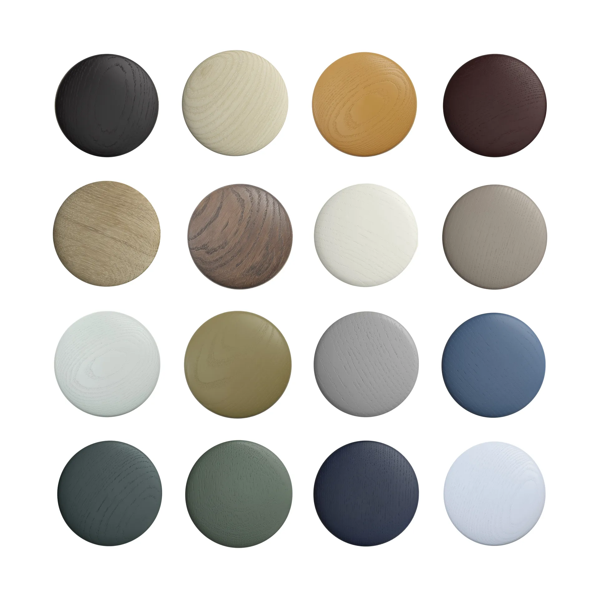 Set de 5 colgadores The dots, Off White Muuto