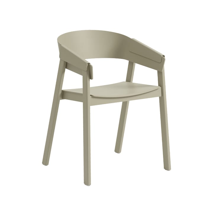 Silla con reposabrazos Cover - Dark beige - Muuto