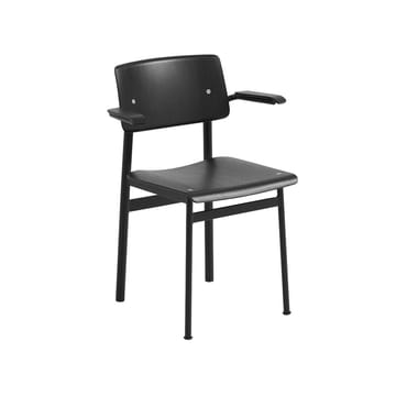Silla con reposabrazos Loft - Black-Black - Muuto