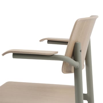 Silla con reposabrazos Loft - Oak-Black - Muuto