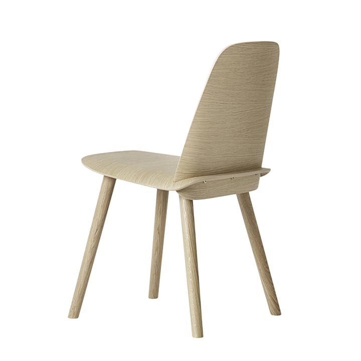 Silla de cocina Nerd, roble Muuto