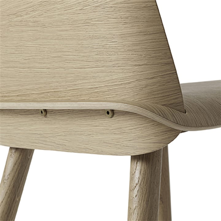 Silla de cocina Nerd, roble Muuto