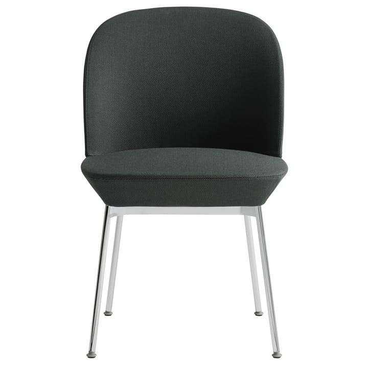 Silla de comedor Oslo patas cromadas - twill weave 990 - Muuto