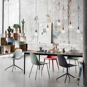 Silla Fiber base de acero - Remix 133-grey - Muuto
