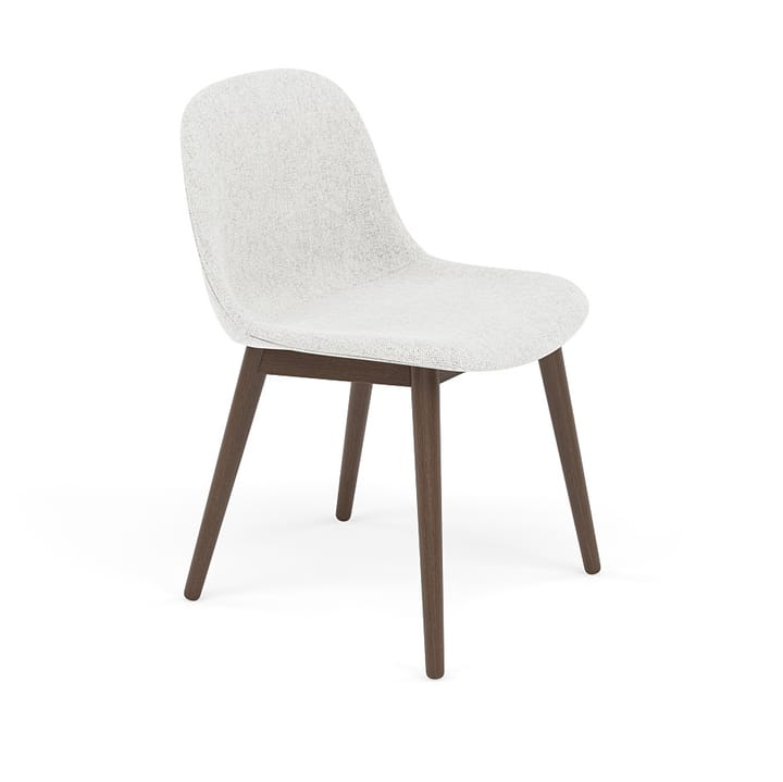 Silla Fiber Side Chair con patas de madera - Hallingdal nr110-stained dark brown - Muuto