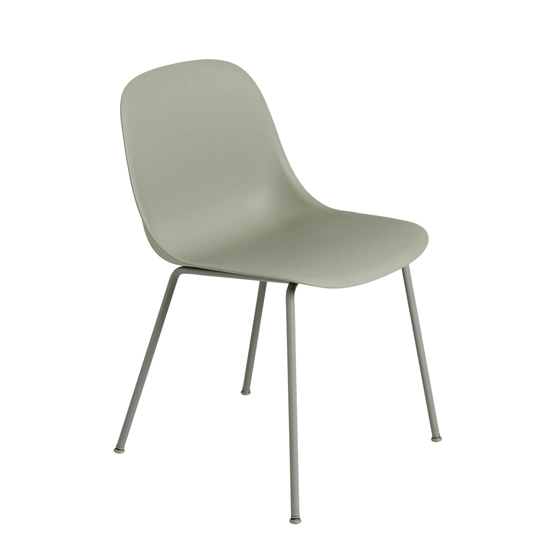 Silla Fiber side chair, dusty green Muuto