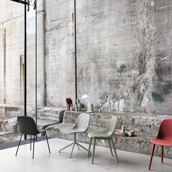 Silla Fiber side chair, negro Muuto