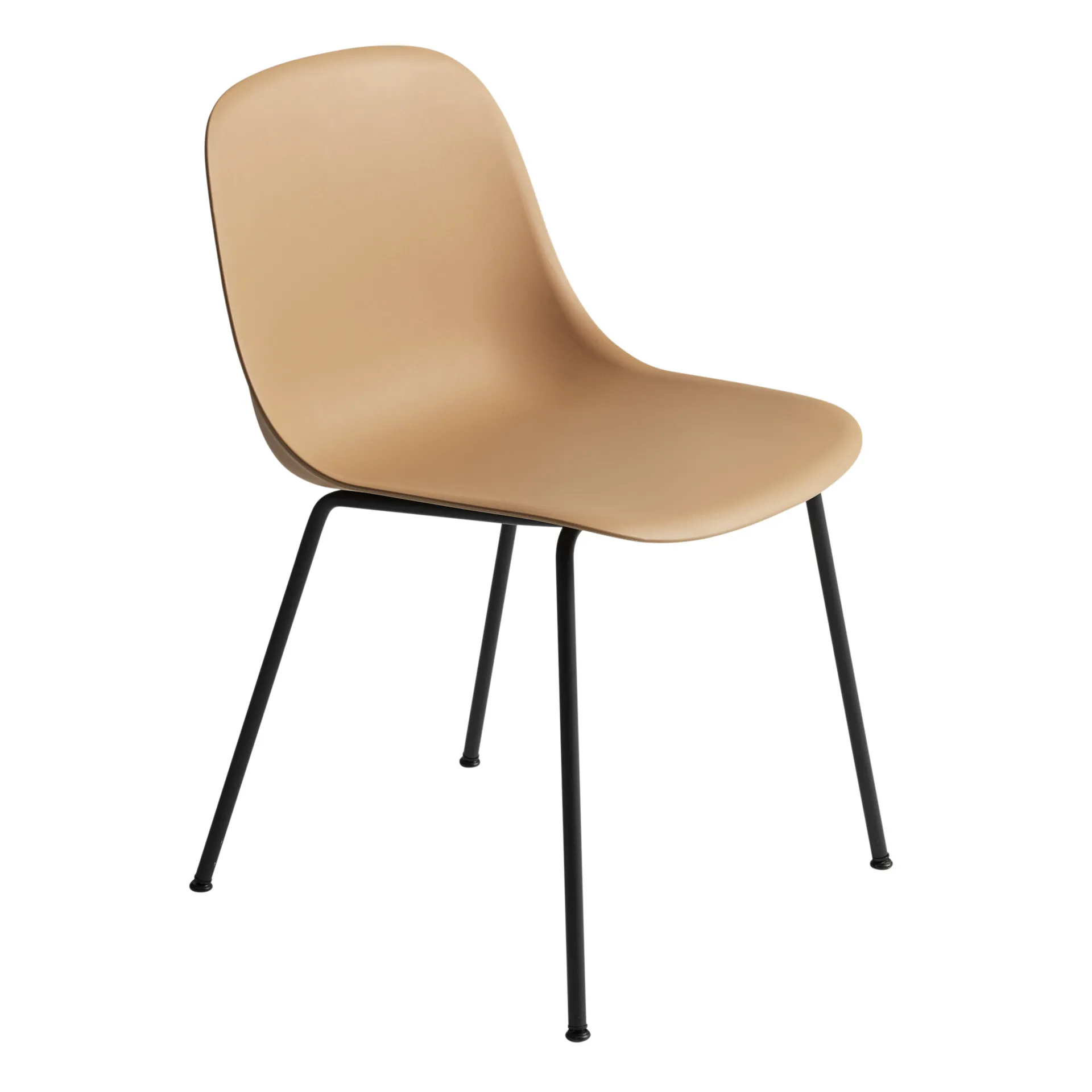Silla Fiber side chair, okra (amarillo) Muuto