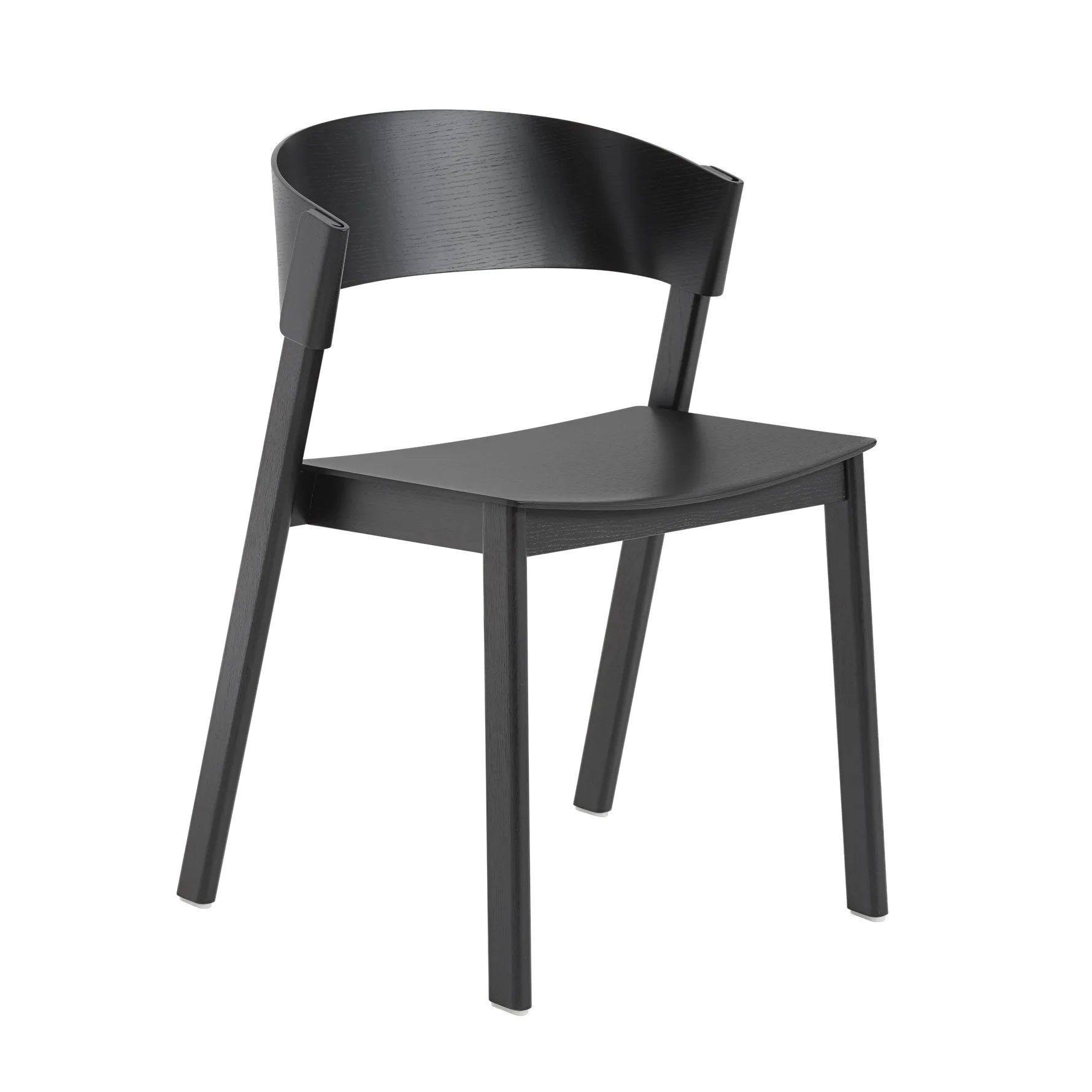 Silla lateral Cover, Black Muuto