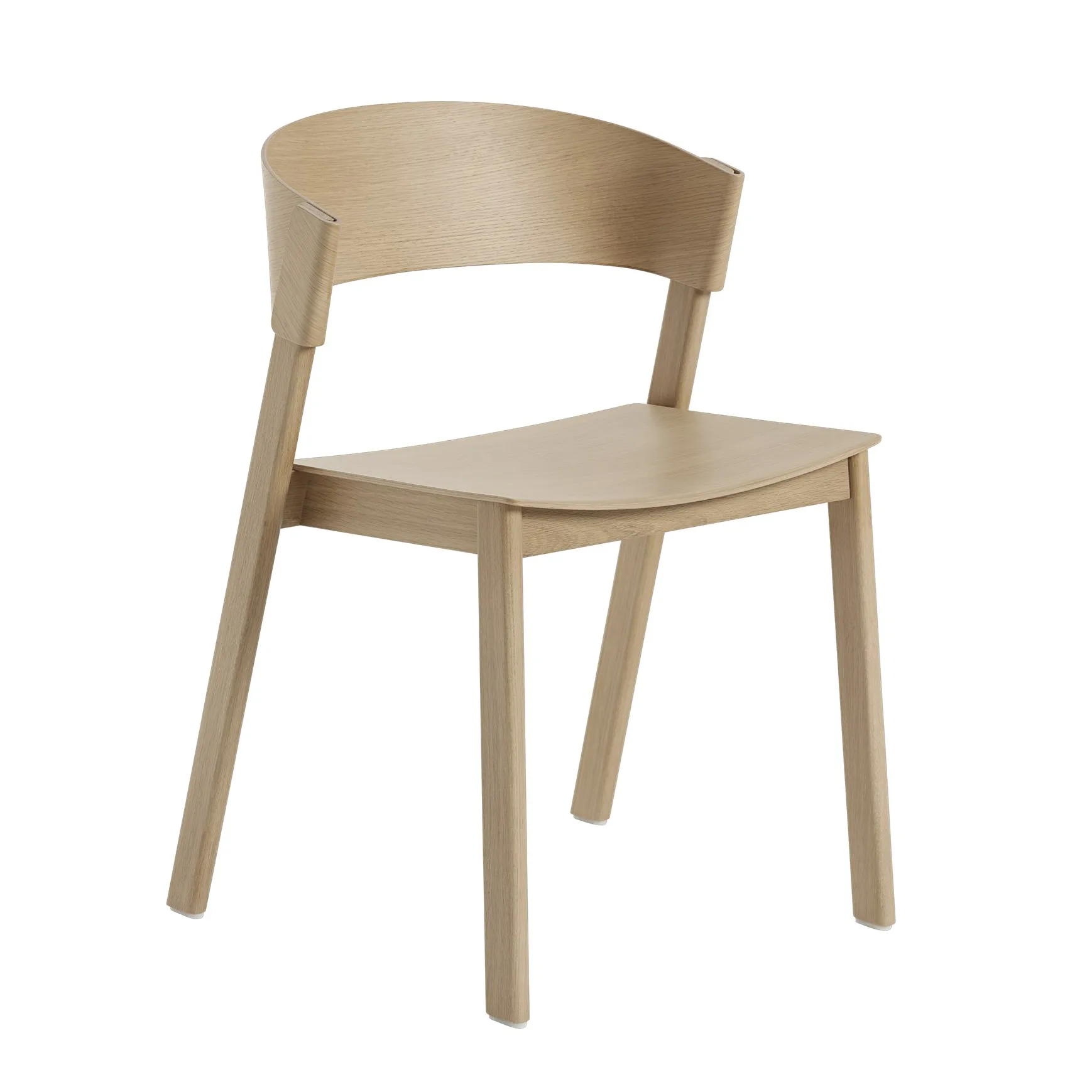 Silla lateral Cover, Roble Muuto