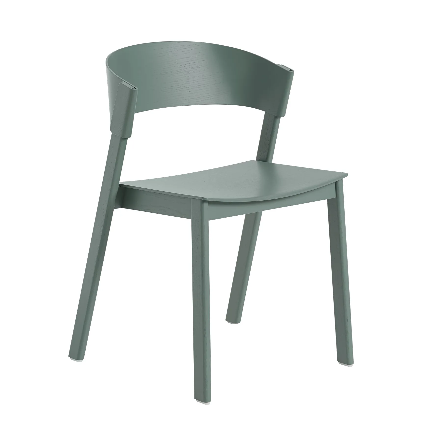 Silla lateral Cover, Verde Muuto