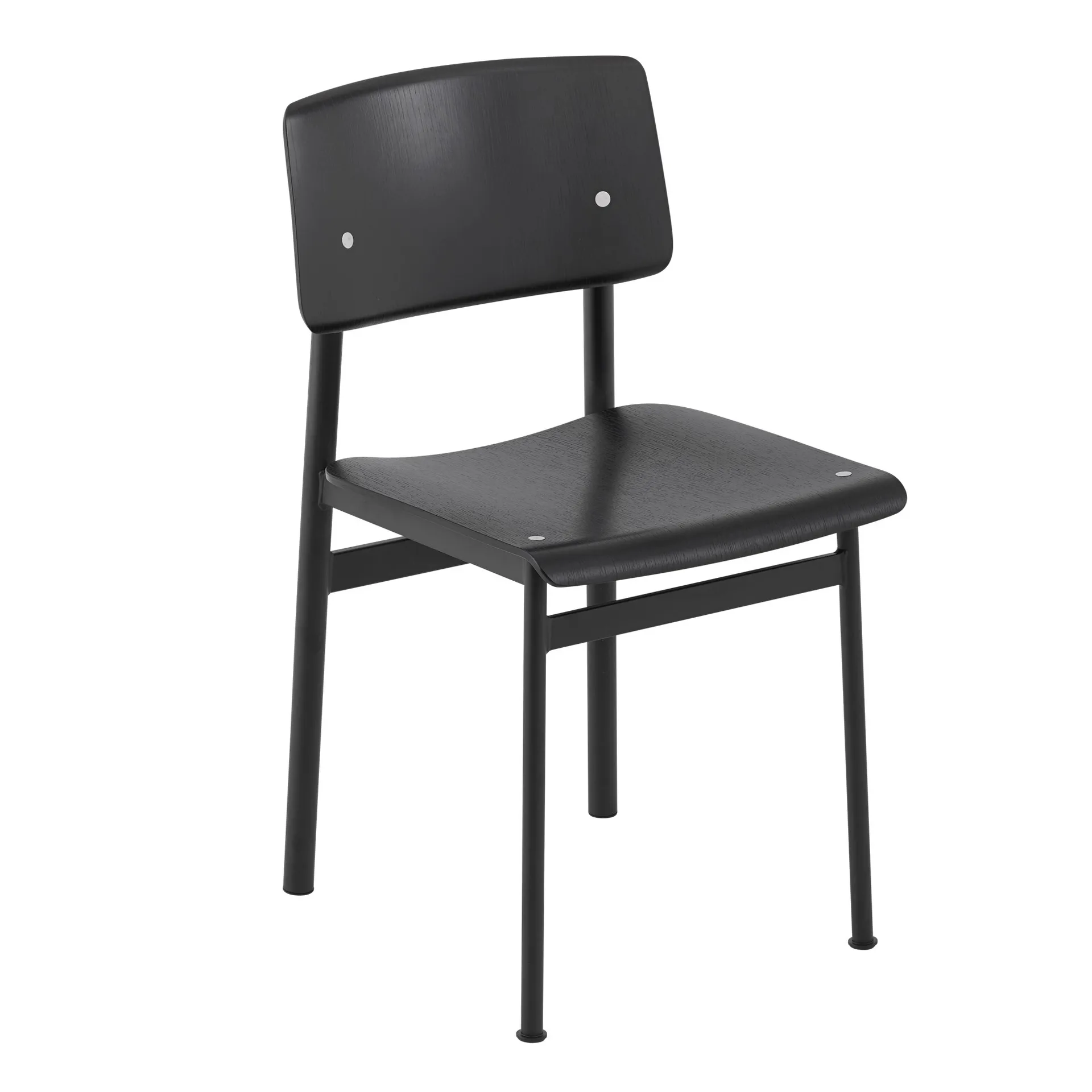 Silla Loft Chair, Black-black Muuto