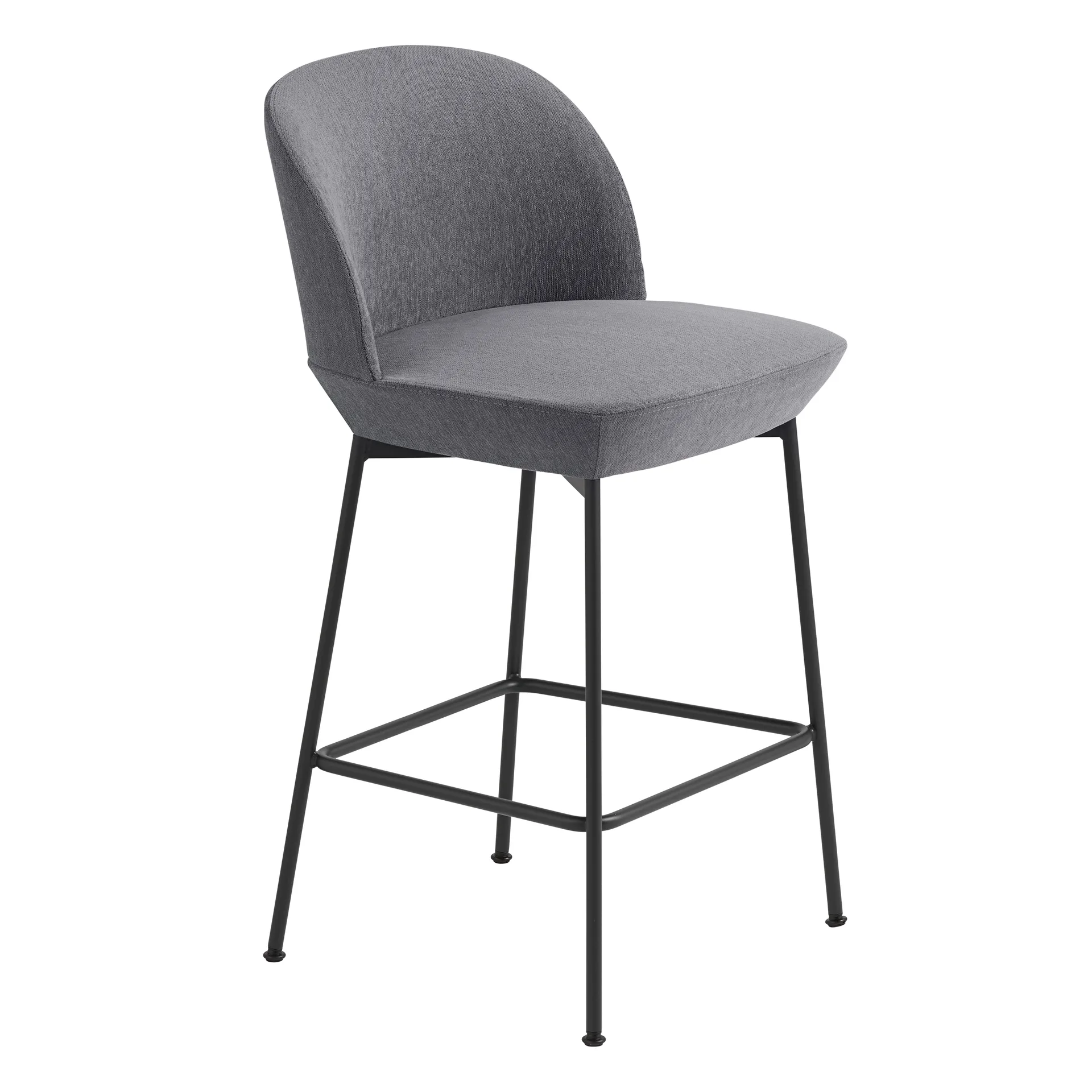 Silla Oslo Counter 65 cm, Still 161-Anthracite black Muuto