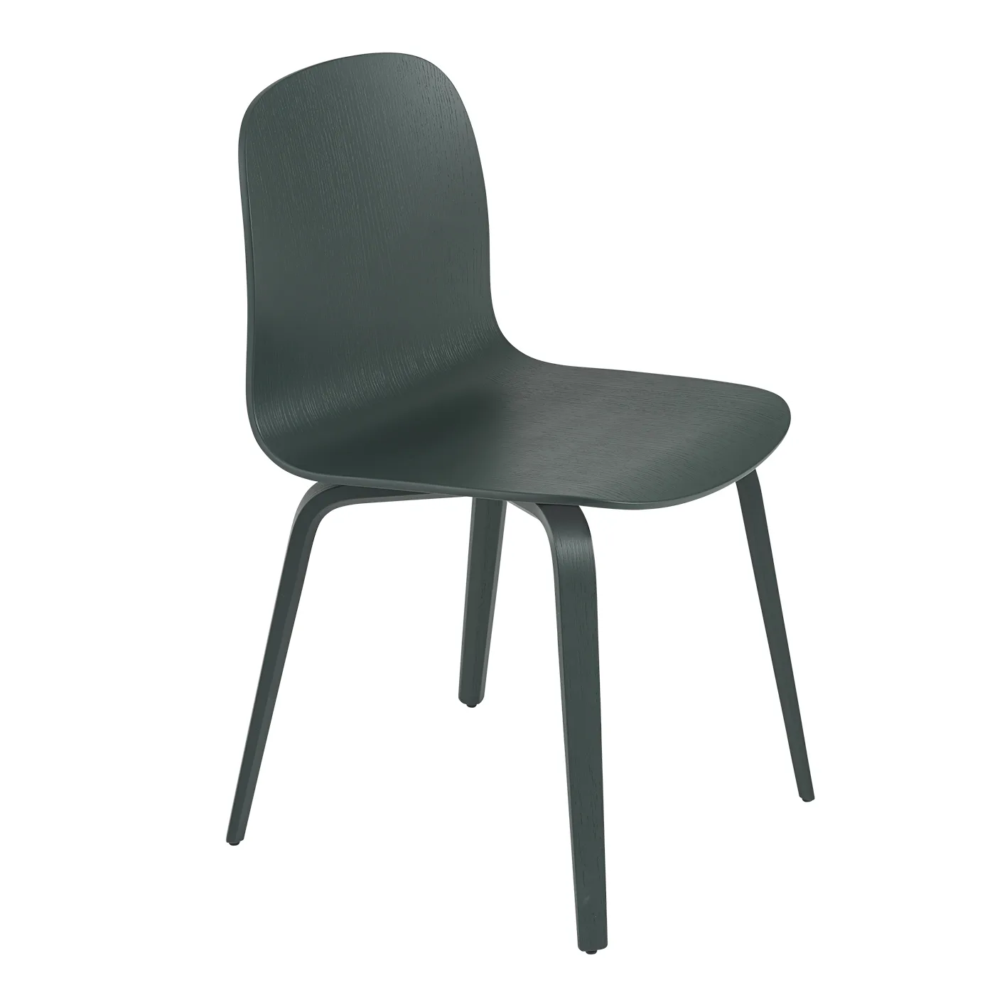 Silla Visu Chair, Dark green Muuto