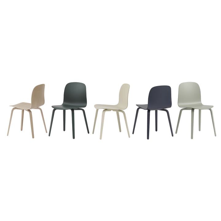 Silla Visu Chair, Dark green Muuto