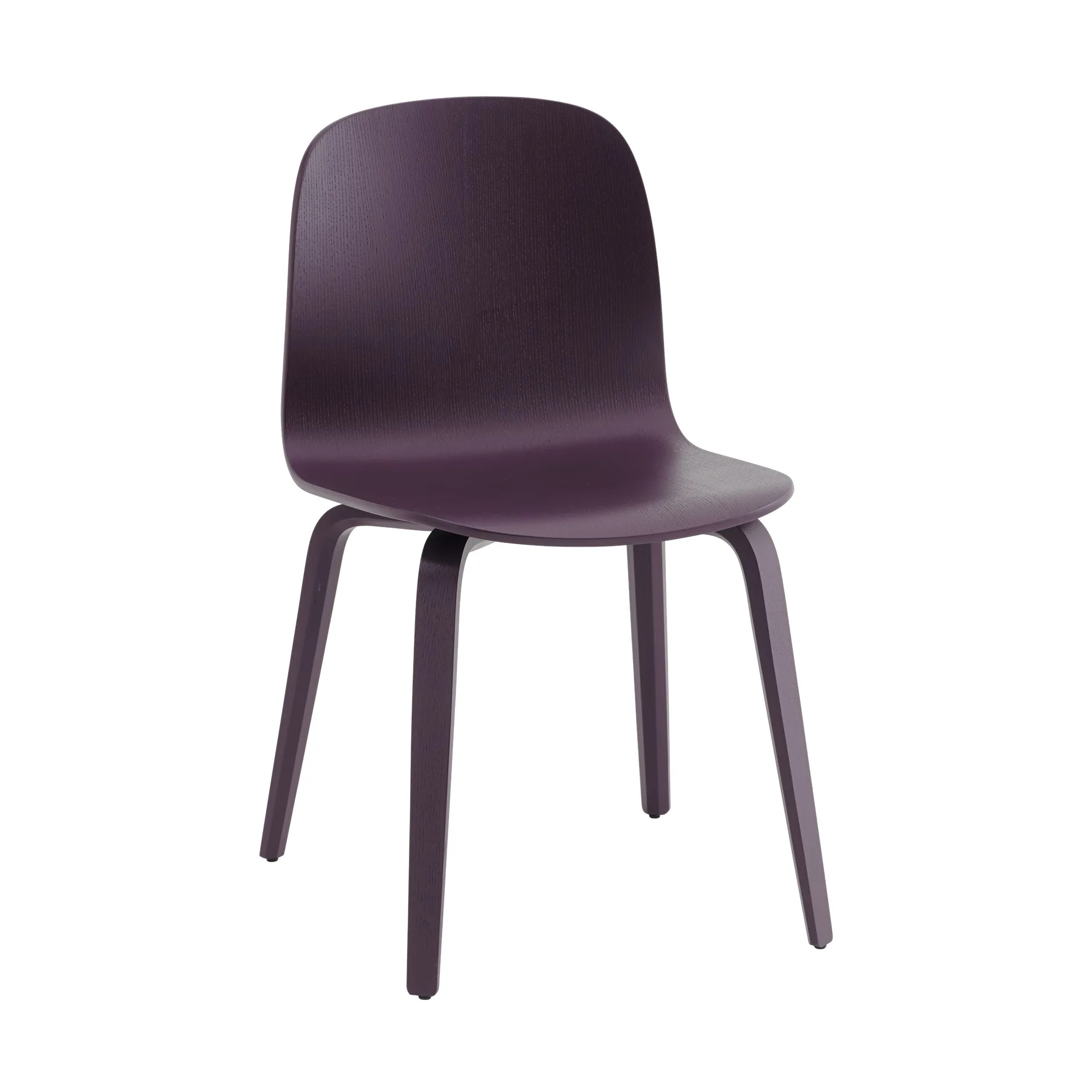 Silla Visu Chair, Dark plum Muuto