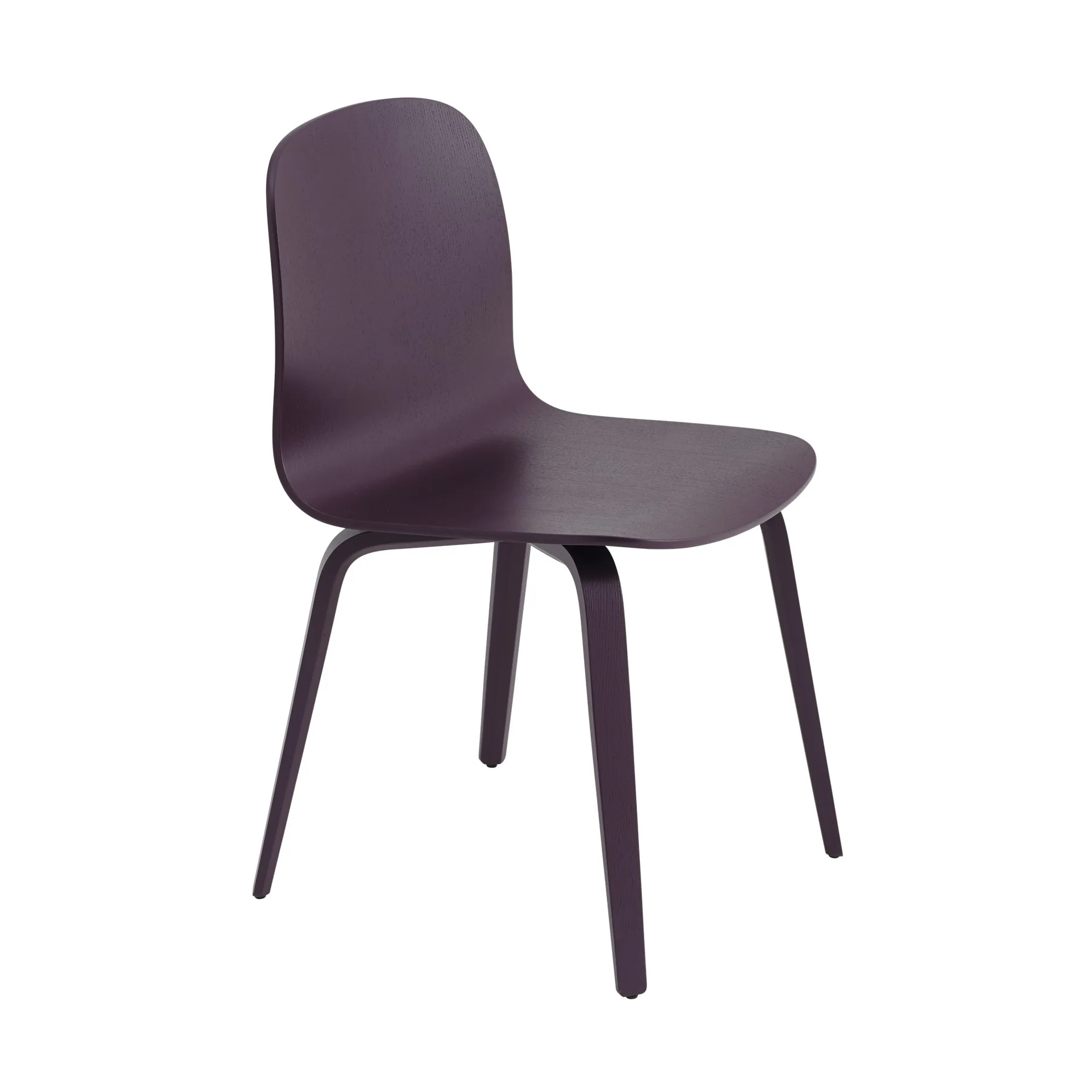Silla Visu Chair, Dark plum Muuto