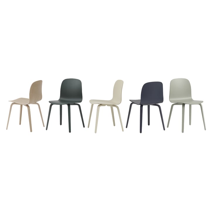 Silla Visu Chair, Midnight blue Muuto