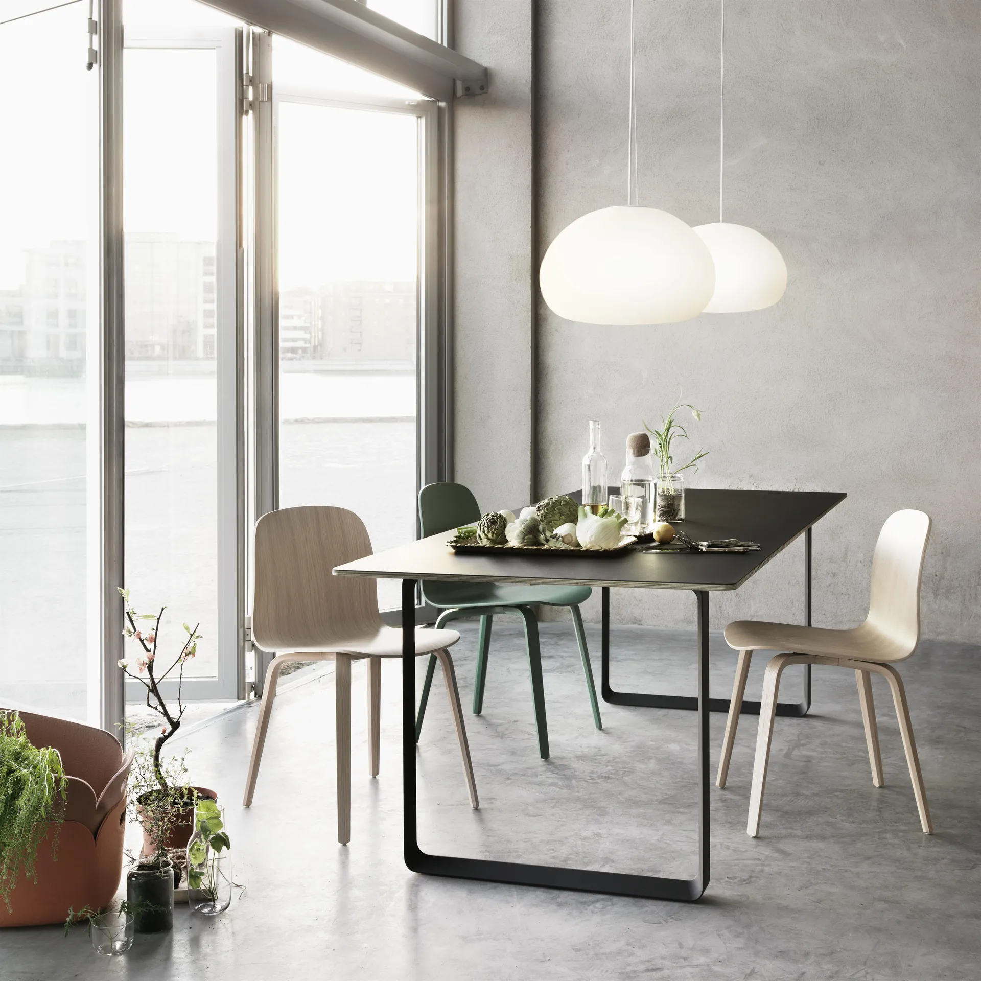 Silla Visu Chair, roble Muuto