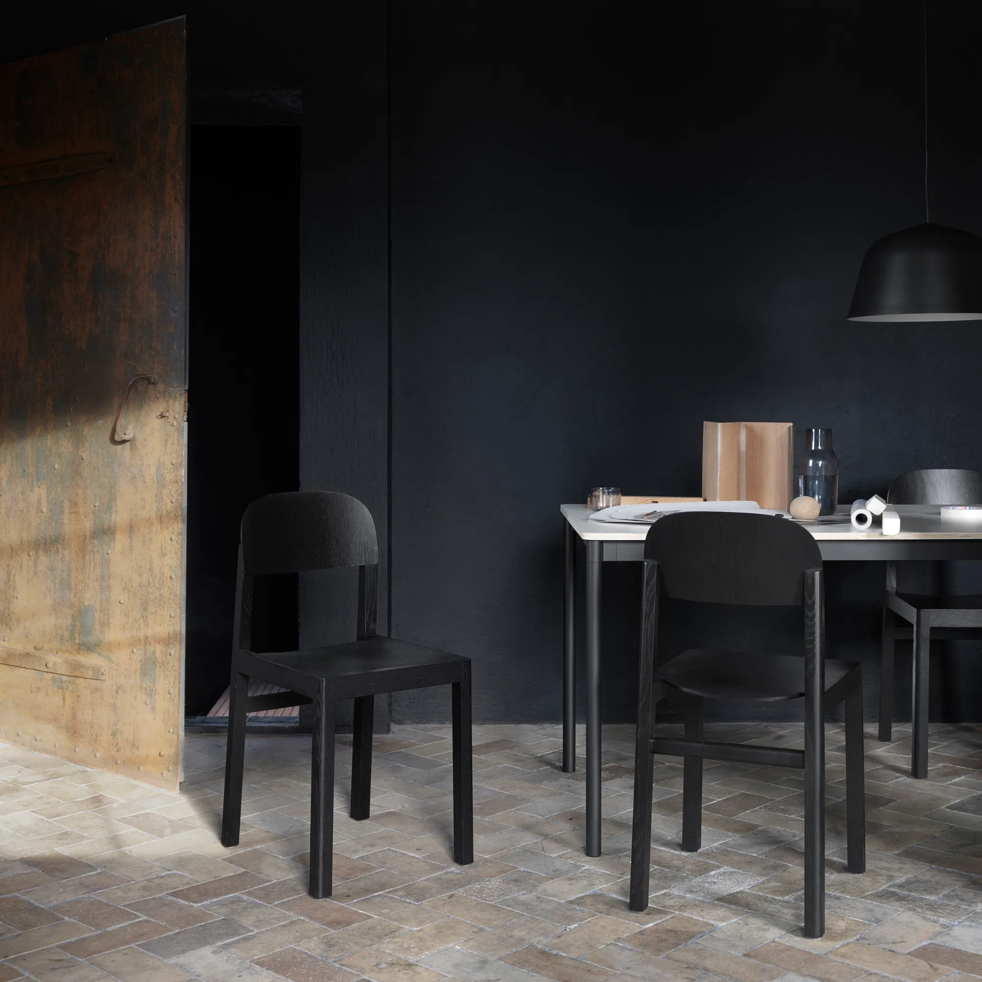 Silla Workshop, negro Muuto