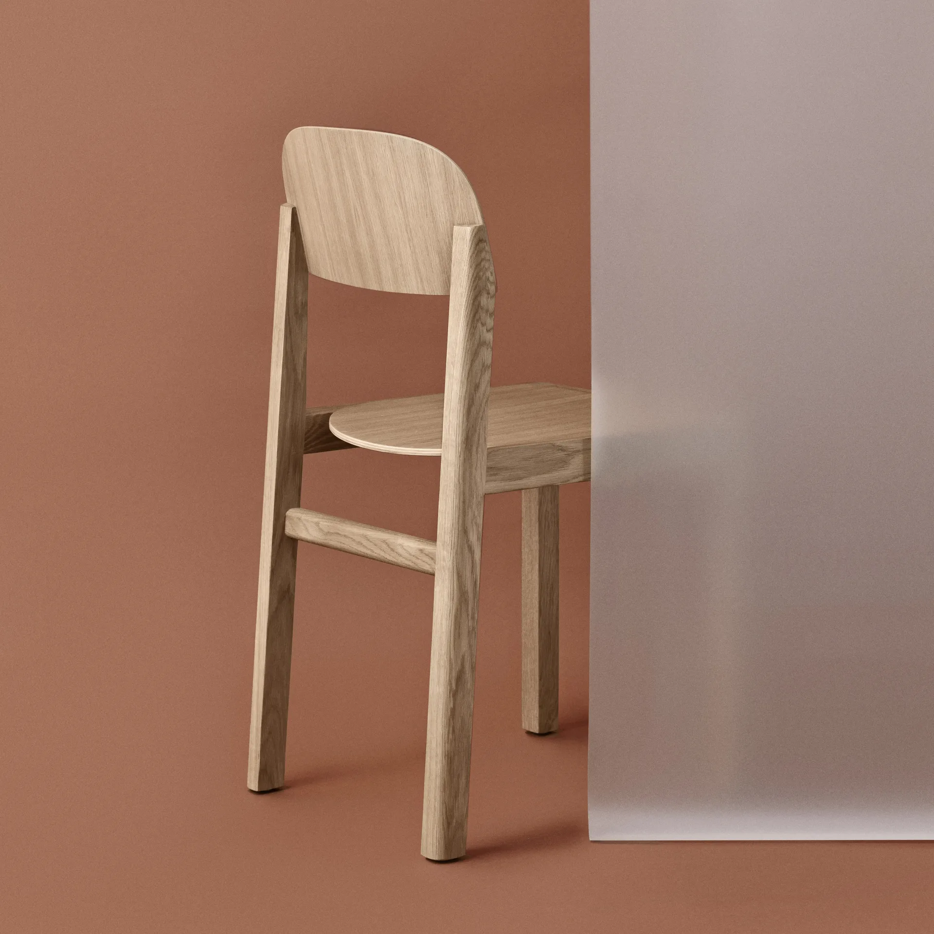 Silla Workshop, roble Muuto