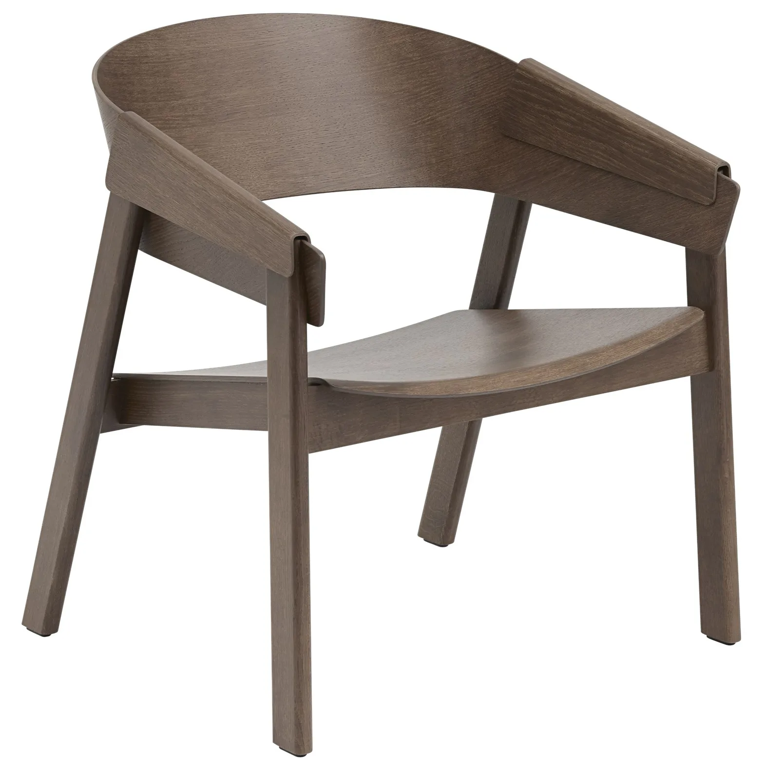 Sillón Cover, Stained dark brown Muuto