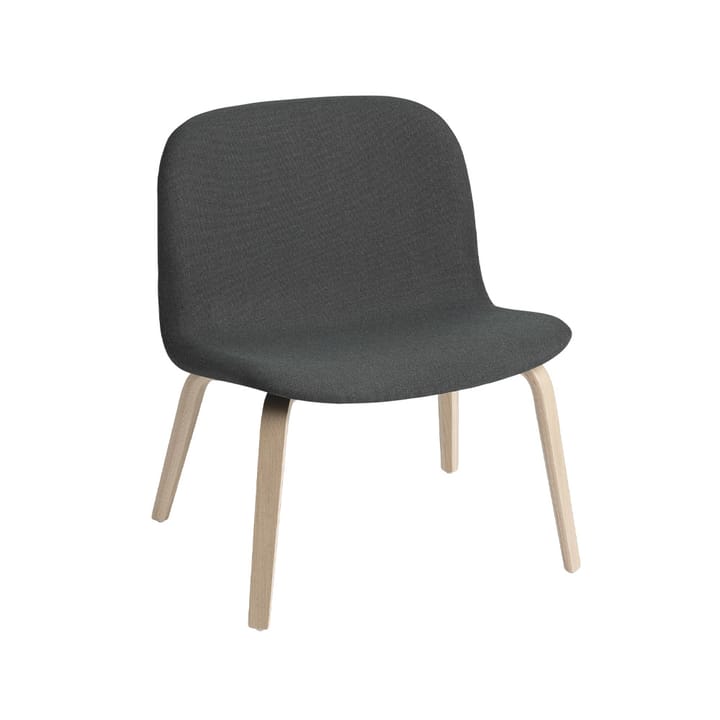 Sillón lounge Visu asiento tapizado - Fiord 991-Oak - Muuto