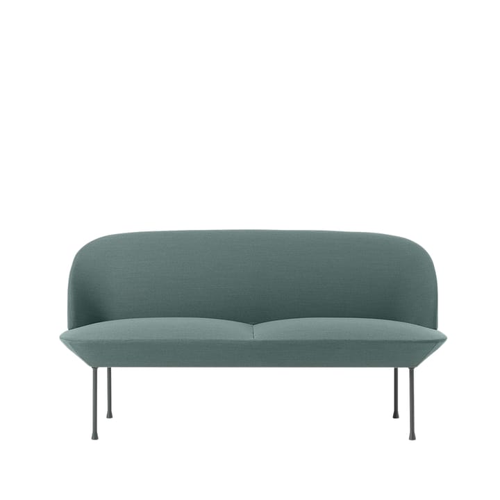 Sofá de 2 plazas Oslo - Steelcut trio 966-Dark grey - Muuto