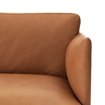 Sofá de 2 plazas Outline - Fiord 961-Green - Muuto