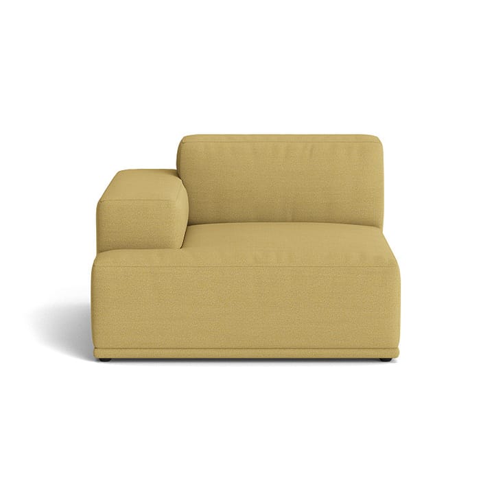 Sofá modular Connect Soft Hallingdal 65 nr.407 amarillo - Reposabrazos izquierdo (A) - Muuto