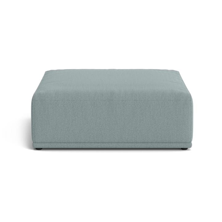 Sofá modular Connect Soft Re-wool nr.718 azul claro - Asiento puf (I) - Muuto