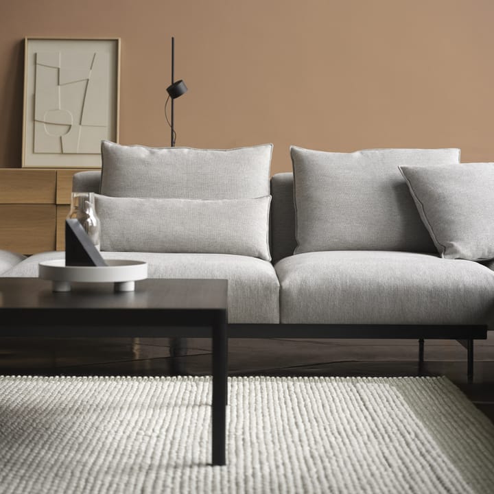 Sofá modular de 2 plazas In Situ configuration 3, Clay 12-configuración 3-Black Muuto