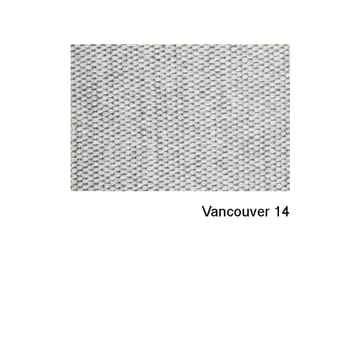 Sofá Rest - 3 plazas tela vancouver 14 light grey, patas de roble - Muuto