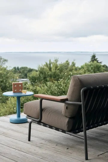 Sofá Settle de 2 plazas - Ribbed Weave 5 Taupe - Muuto
