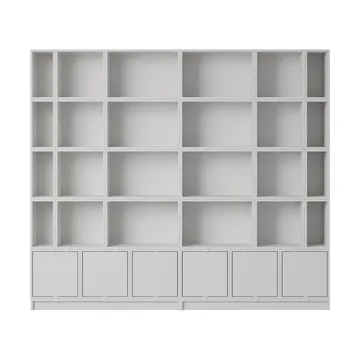 Stacked sistema de almacenamiento Bookcase Configuration 1 - Gris - Muuto