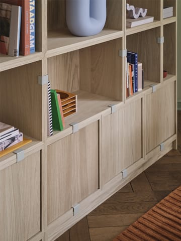 Stacked sistema de almacenamiento Bookcase Configuration 1 - Oak - Muuto