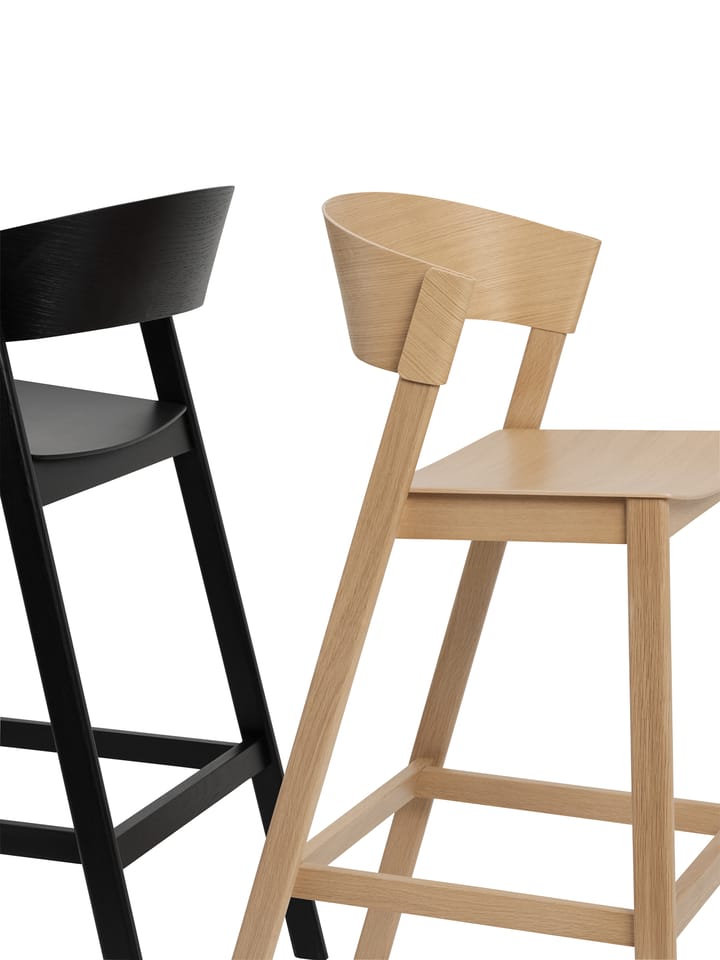 Taburete bar Cover, Black Muuto