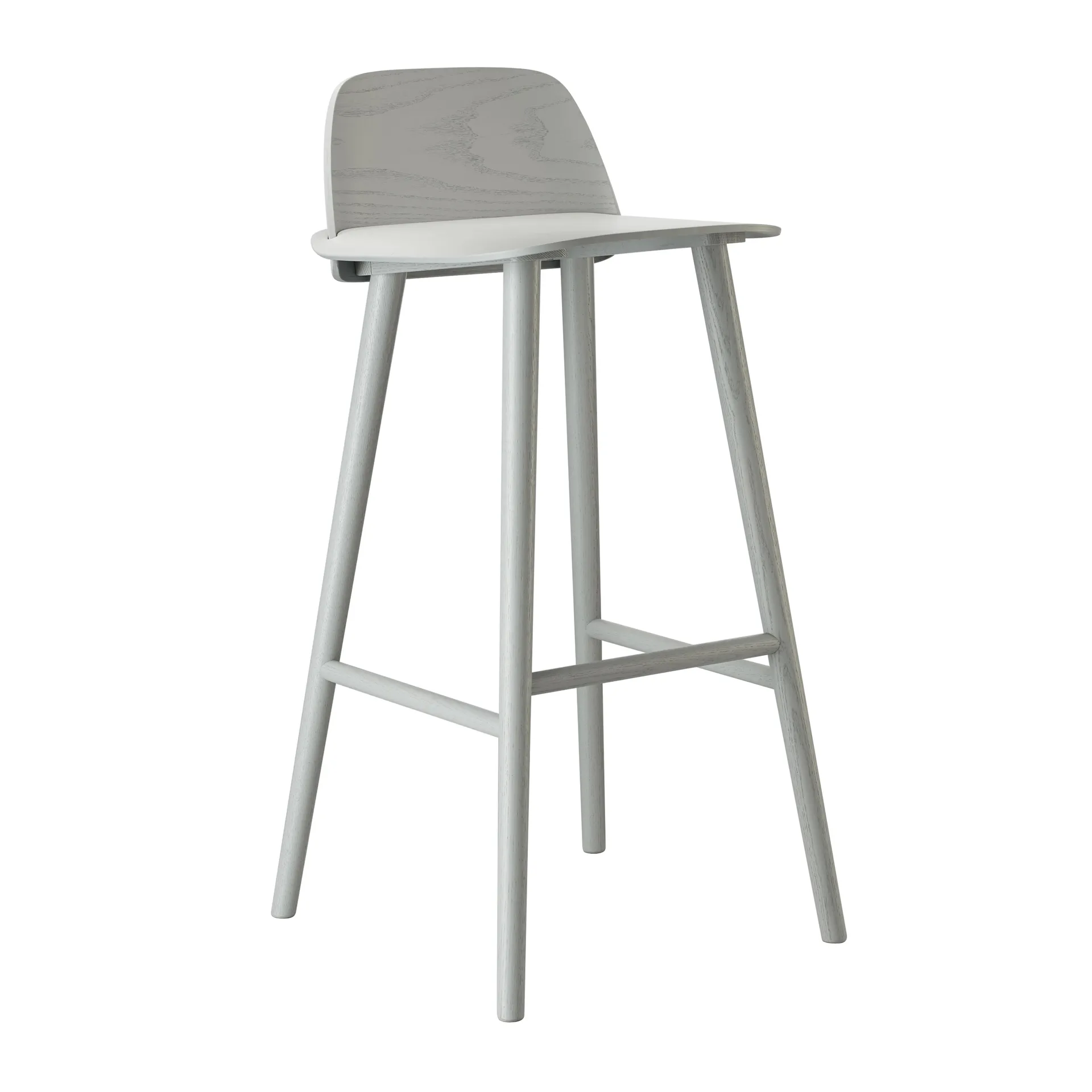 Taburete de bar Nerd 75 cm, Grey Muuto