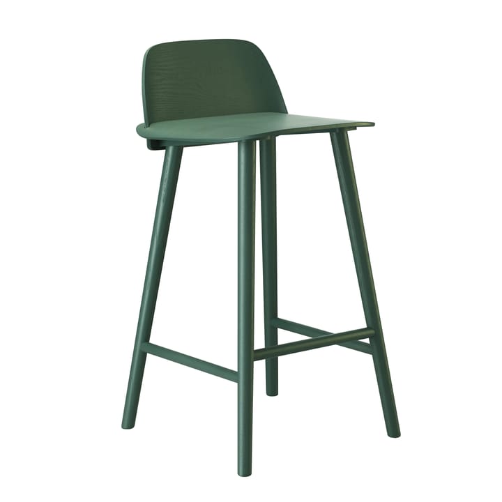 Taburete de bar Nerd 75 cm - Verde oscuro - Muuto