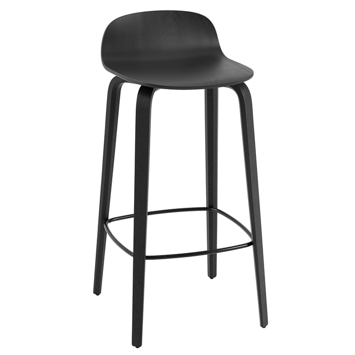 Taburete de bar Visu 75 cm - Black-Black - Muuto