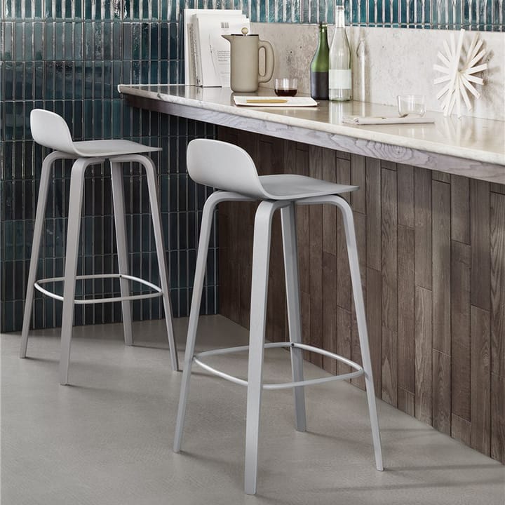 Taburete de bar Visu 75 cm, Grey-Grey Muuto